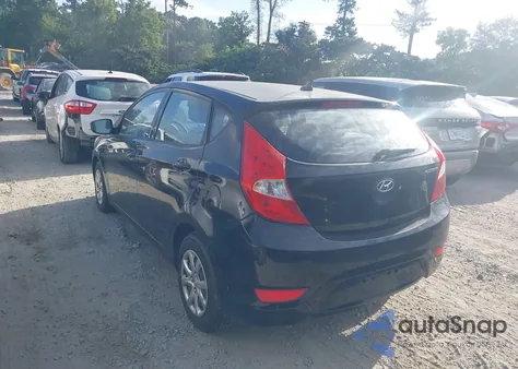 2012 Hyundai Accent Gs z USA, uszkodzony, nr VIN KMHCT5AE9CU018582